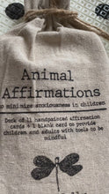 Load and play video in Gallery viewer, Minimize Worry: Animal Affirmation Cards and Guidebook THICKER CARDS