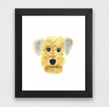 Load image into Gallery viewer, Dog Water Colour Print (NOT framed)
