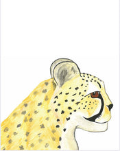 Load image into Gallery viewer, Copy of Copy of Cheetah Water Colour Print (NOT framed)