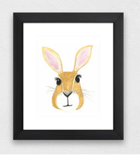 Load image into Gallery viewer, Rabbit Water Colour Print (NOT framed)