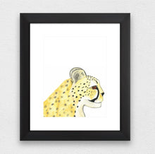 Load image into Gallery viewer, Copy of Copy of Cheetah Water Colour Print (NOT framed)
