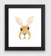 Load image into Gallery viewer, Rabbit Water Colour Print (NOT framed)
