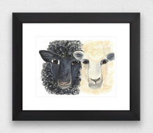 Load image into Gallery viewer, Sheep Water Colour Print (NOT framed)
