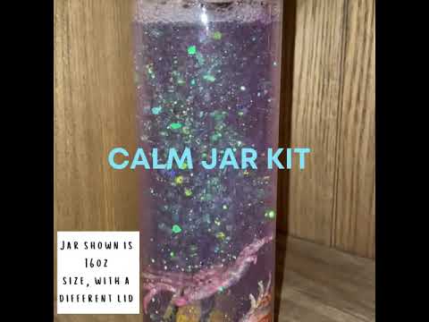 Calm Jar Kit/Sensory Bottle